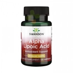 СУОНСЪН АЛФА ЛИПОЕВА КИСЕЛИНА капсули 50 мг 120 броя / SWANSON ALPHA LIPOIC ACID