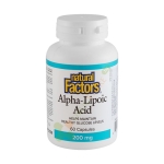 НАТУРАЛ ФАКТОРС АЛФА ЛИПОЕВА КИСЕЛИНА капсули 200 мг 60 броя / NATURAL FACTORS ALPHA - LIPOIC ACID