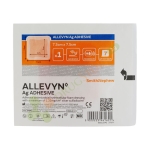 АЛЕВИН AG ADHESIVE превръзка 7.5 x 7.5 см 1 брой / SMITH & NEPHEW ALLEVYN AG ADHESIVE