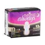 ДАМСКИ ПРЕВРЪЗКИ ОЛУЕЙС ПЛАТИНУМ СЕКЮР НАЙТ ЕКСТРА 8 броя / PROCTER & GAMBLE ALWAYS PLATIMUM SECURE NIGHT EXTRA