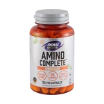 НАУ ФУДС АМИНО КЪМПЛИЙТ капсули 120 броя / NOW FOODS AMINO COMPLETE