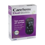 АПАРАТ ЗА ИЗМЕРВАНЕ НА КРЪВНА ЗАХАР И КЕТОНИ КЕЪРСЕНС DUAL / BLOOD GLUCOSE AND KETONE MONITORING SYSTEM CARESENSE DUAL