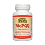 НАТУРАЛ ФАСТОРС БИО PQQ ПИРОЛОХИНОЛИН КВИНОН капсули 20 мг 30 броя / NATURAL FACTORS BIO PQQ (PYRROLOQUINOLINE QUINONE)