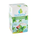 БИОХЕРБА БОНБОНИ МЕНТОЛКИ 100 броя / BIOHERBA CANDY WITH MENTHOL