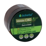 БИОХЕРБА ИНТЕНЗИВЕН CBD КРЕМ ЗА ЛИЦЕ 50 мл / BIOHERBA INTESIVE CBD FULL SPECTRUM FACE CREAM