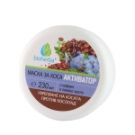 БИОХЕРБА МАСКА ЗА КОСА АКТИВАТОР ПРОТИВ КОСОПАД 230 мл / BIOHERBA ACTIVE HAIR MASK WITH CAFFEINE & FLAX OIL