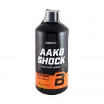 БИОТЕЧ AAKG (L - АРГИНИН АЛФА КЕТОГЛУТАРАТ) SHOCK ОВКУСЕН 1000 мл / BIOTECH AAKG SHOCK FLAVORED