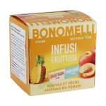 БОНОМЕЛИ ПЛОДОВ ЧАЙ АНАНАС И ПРАСКОВА филтър 12 броя / BONOMELLI  TEA PINEAPLE / PEACH filter bags