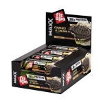 ПРОТЕИНОВ БАР МАКС БИСКВИТА И КРЕМ 75 г 12 броя / FITSPO PROTEIN BAR MAXX COOKIES AND CREAM