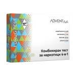 КОМБИНИРАН ТЕСТ ЗА НАРКОТИЦИ 1 брой / ADVENT LIFE DRUG TEST
