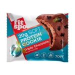 ПРОТЕИНОВА БИСКВИТА ТРОЕН ШОКОЛАД 70 г 10 броя / FITSPO SOFT PROTEIN COOKIE TRIPLE CHOCOLATE