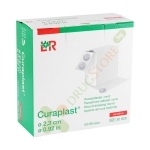 КРЪГЛА ЗАМОЗАЛЕПВАЩА СЕ ПРЕВРЪЗКА Ф 2.3 см 100 броя / LOHMANN & RAUSCHER CURAPLAST SENSITIVE HYPOALLERGENIC ADHESIVE WOUND DRESING, ROUND F 2.3.cm