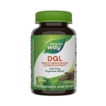 ДИ ДЖИ ЕЛ ДИГЛИЦЕРИЗИРАН СЛАДНИК КОРЕН дъвчащи таблетки 100 броя / NATURES WAY DGL chewing tablets 100