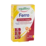 ЕКВИЛИБРА ЖЕЛЯЗО + ВИТАМИН C капсули 60 броя / EQUILIBRA FERRO CON VITAMINA C
