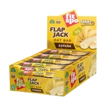 ФЛАП ДЖАК БАНАН 80 г 12 броя / FITSPO FLAP JACK OAT BAR BANANA