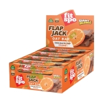 ФЛАП ДЖАК ШОКОЛАД И ПОРТОКАЛ 90 г 12 броя / FITSPO FLAP JACK OAT BAR CHOCOLATE AND ORANGE