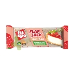 ФЛАП ДЖАК ЯГОДОВ ЧИЙЗКЕЙК 90 г 12 броя / FITSPO FLAP JACK OAT BAR STRAWBERRY CHEESECAKE