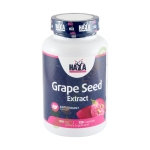 ХАЯ ЛАБС ЕКСТРАКТ ОТ СЕМЕНА НА ГРОЗДЕ капсули 100 мг 120 броя / HAYA LABS GRAPE SEED EXTRACT