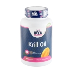 ХАЯ ЛАБС КРИЛ ОЙЛ капсули 500 мг 60 броя / HAYA LABS KRILL OIL