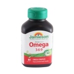 ДЖЕЙМИСЪН ОМЕГА БИОКОМПЛЕКС 3-6-9 капсули 1200 мг 80 броя / JAMIESON OMEGA 3-6-9 capsules 1200 mg. 80