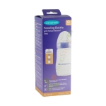 ШИШЕ СЪС СИЛИКОНОВ БИБЕРОН MEDIUM FLOW ЛАНСИНОХ 240 мл 1 брой / LANSINOH FEEDING BOTTLE