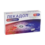 ЛЕКАДОЛ КОМПЛЕКС таблетки 200 мг/500 мг 10 броя / LEKADOL COMPLEX