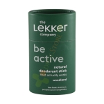 БИ АКТИВ НАТУРАЛЕН ДЕО СТИК ГОРСКИ АРОМАТ 40 грама / LEKKER BE ACTIVE NATURAL DEODORANT STICK WOODLAND