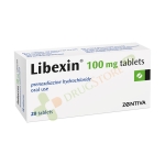 ЛИБЕКСИН таблетки 100 мг 20 броя / ZENTIVA LIBEXIN