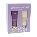 КОМПЛЕКТ ПЕРФЕКТ КАВЪР СЕРУМ BB КРЕМ ЗА ЛИЦЕ SPF50 №25 20 мл + BB BOOMER БАЗА ЗА ГРИМ 20 мл / MISSHA GLOW ON DUO SET