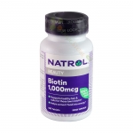 НАТРОЛ БИОТИН таблетки 1000 мкг 100 броя / NATROL BIOTIN