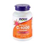 НАУ ФУДС ВИТАМИН C-1000 КОМПЛЕКС + БИОФЛАВОНОИДИ таблетки 90 броя / NOW FOODS VITAMIN C-1000 COMPLEX + BIOFLAVONOIDS