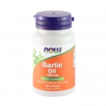 НАУ ФУДС МАСЛО ОТ ЧЕСЪН дражета 1500 мг 100 броя / NOW FOODS GARLIC OIL softgels