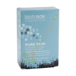 БИОТРЕЙД ПЮЪР СКИН ЧЕРЕН ДЕТОКС САПУН С АКТИВЕН ВЪГЛЕН 100 г / BIOTRADE PURE SKIN BLACK DETOX SOAP BAR WITH CHARCOAL