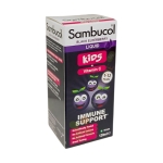 САМБУКОЛ ЗА ДЕЦА С ЕКСТРАКТ ОТ ЧЕРЕН БЪЗ И ВИТАМИН C сироп 120 мл / SAMBUCOL KIDS BLACK ELDERBERRY EXTRACT AND VITAMIN C