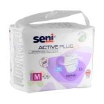 АБСОРБИРАЩИ ГАЩИ ЗА ВЪЗРАСТНИ СЕНИ АКТИВ ПЛЮС размер М 10 броя / SENI ACTIVE PLUS DIAPERS FOR ADULTS M