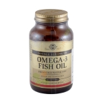 СОЛГАР ОМЕГА 3 ДВОЙНА СИЛА меки капсули 60 броя / SOLGAR OMEGA 3 DOUBLE STRENGH