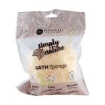 ДВУЦВЕТНА ГЪБА ЗА БАНЯ ЖЪЛТО И БЯЛО модел 78146 / STANDELLI BATH SPONGE DOUBLE YELLOW AND WHITE