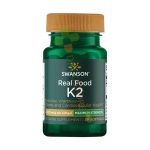 СУОНСЪН ВИТАМИН K2 МАКСИМАЛНА СИЛА капсули 30 броя / SWANSON REAL FOOD VITAMIN K2 - MAXIMUM STRENGTH