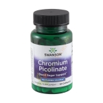 СУОНСЪН ХРОМ ПИКОЛИНАТ капсули 200 мкг 60 броя / SWANSON CHROMIUM PICOLINATE