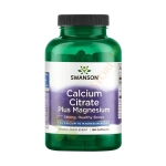 СУОНСЪН КАЛЦИЕВ ЦИТРАТ + МАГНЕЗИЙ капсули 150 броя / SWANSON PREMIUM CALCIUM CITRATE PLUS MAGNESIUM