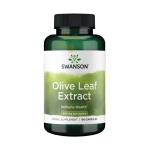 СУОНСЪН ЕКСТРАКТ ОТ МАСЛИНОВИ ЛИСТА капсули 500 мг 60 броя / SWANSON OLIVE LEAF EXTRACT