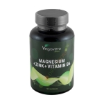 ЦИНК + МАГНЕЗИЙ + ВИТАМИН B6 ВЕГАВЕРО капсули 120 броя / VEGAVERO ZINC + MAGNESIUM + VITAMIN B6