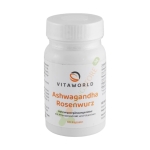  АШВАГАНДА + ЗЛАТЕН КОРЕН И ВИТАМИН В1 И В5 капсули 60 броя / VITA WORLD ASHWAGANDA + GOLDEN ROOT AND VITAMIN B1 + B5 