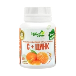 НИКСЕН ВИТАМИН C + ЦИНК таблетки за смучене 60 броя / NIKSEN VITAMIN C + ZINC