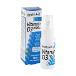 ВИТАМИН D3 спрей 1000 IU 20 мл / HEALTH AID VITAMIN D3 spray 1000 IU