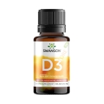 СУОНСЪН ТЕЧЕН ВИТАМИН D3 400 IU 29. 6 мл / SWANSON PREMIUM VITAMIN D3 DROPS