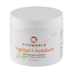 МИО-ИНОЗИТОЛ + ФОЛИЕВА КИСЕЛИНА прах 200 г / VITA WORLD MYO-INOSITOL + FOLIC ACID powder