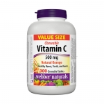 ВИТАМИН C дъвчащи таблетки 500 мг 300 броя / VITAMIN C CHEWABLE WEBBER NATURALS