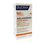 ДЮКРЕ МЕЛАСКРИН КОНТРОЛ СЛЪНЦЕЗАЩИТЕН ФЛУИД СРЕЩУ ПЕТНА SPF 50+ 30 мл / DUCRAY MELASCREEN CONTROL 365 DAYS INVISIBLE PROTECTIVE ANTI-SPOTS FLUID SPF 50+