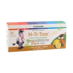 ЕН - ТИ - ТУС С МЕД И ЛИМОН билкови таблетки за смучене 20 броя / ECOPHARM GROUP N - TI - TUSS WITH HONEY AND LEMON